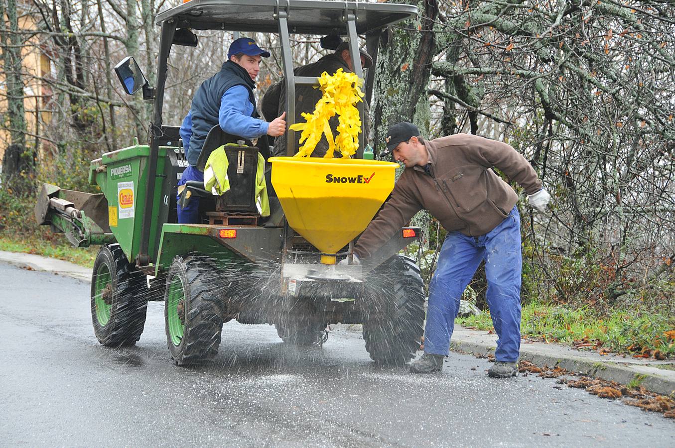 El norte de Cáceres se prepara para la nieve