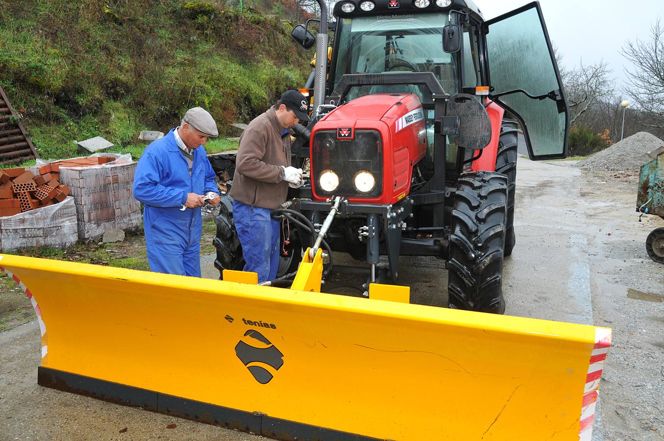 El norte de Cáceres se prepara para la nieve