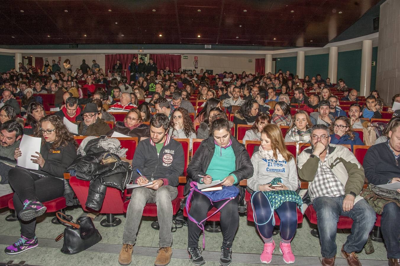 Sorteo del desfile de comparsas en el López de Ayala