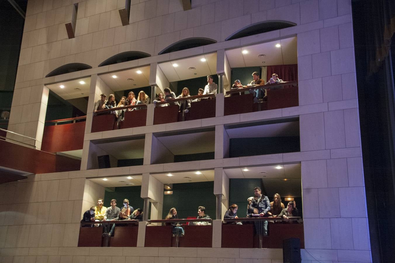 Sorteo del desfile de comparsas en el López de Ayala