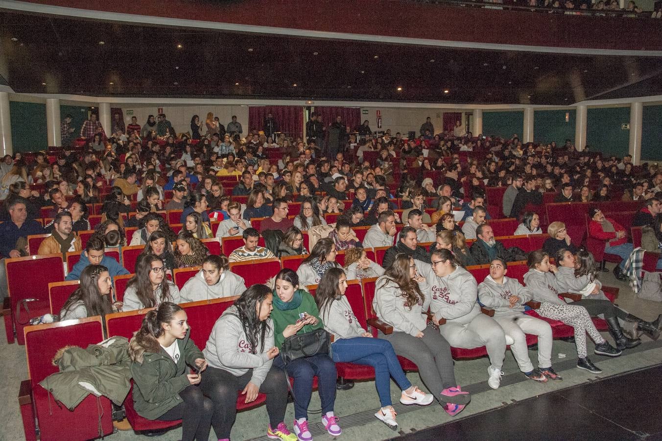 Sorteo del desfile de comparsas en el López de Ayala
