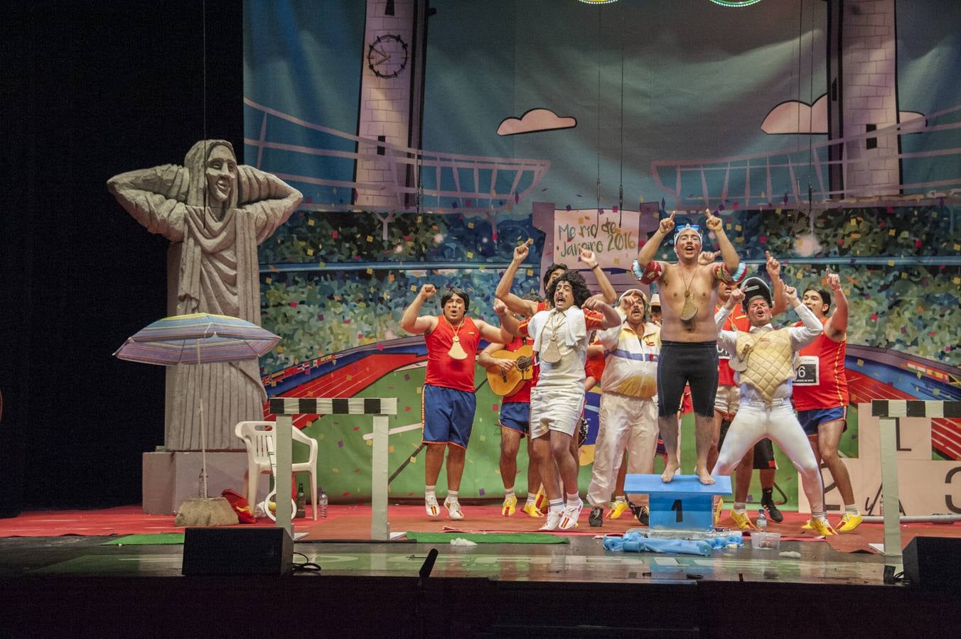 Los Camballotas en preliminares del Carnaval 2016