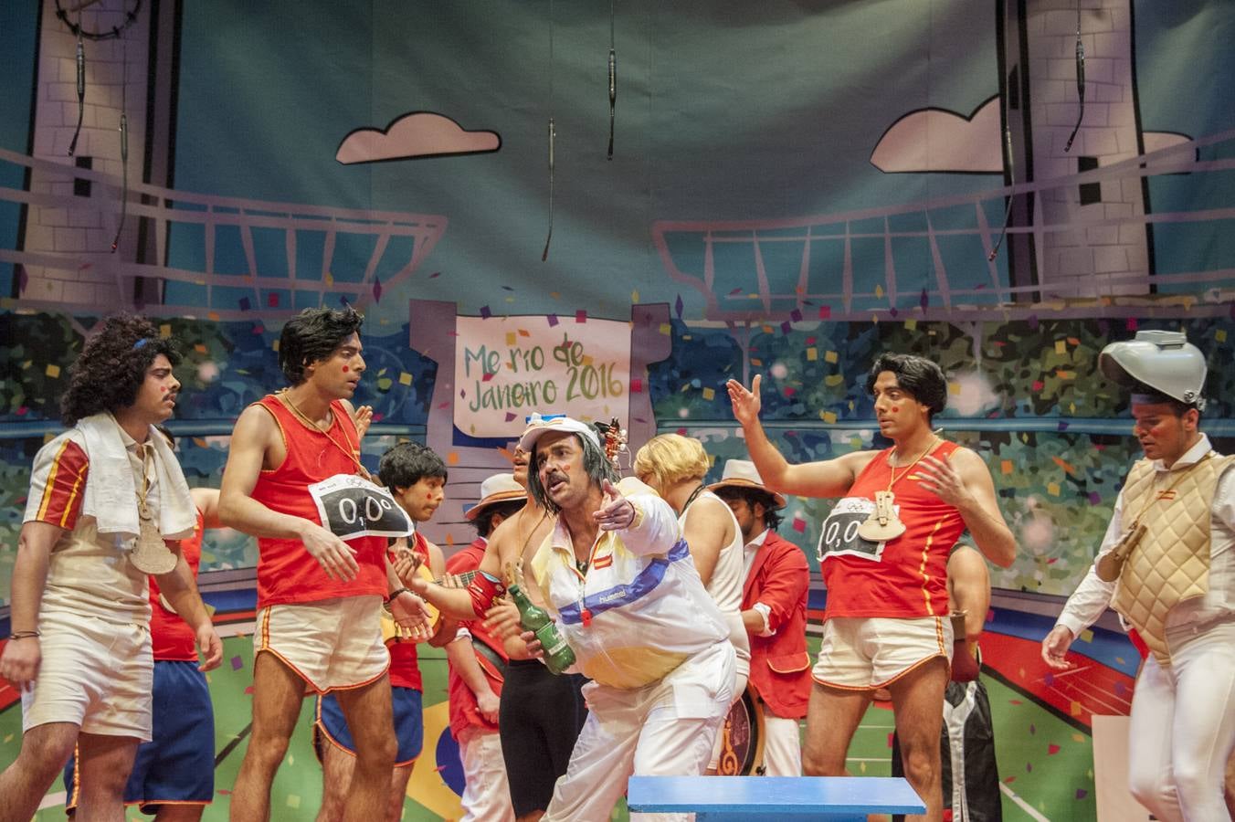 Los Camballotas en preliminares del Carnaval 2016