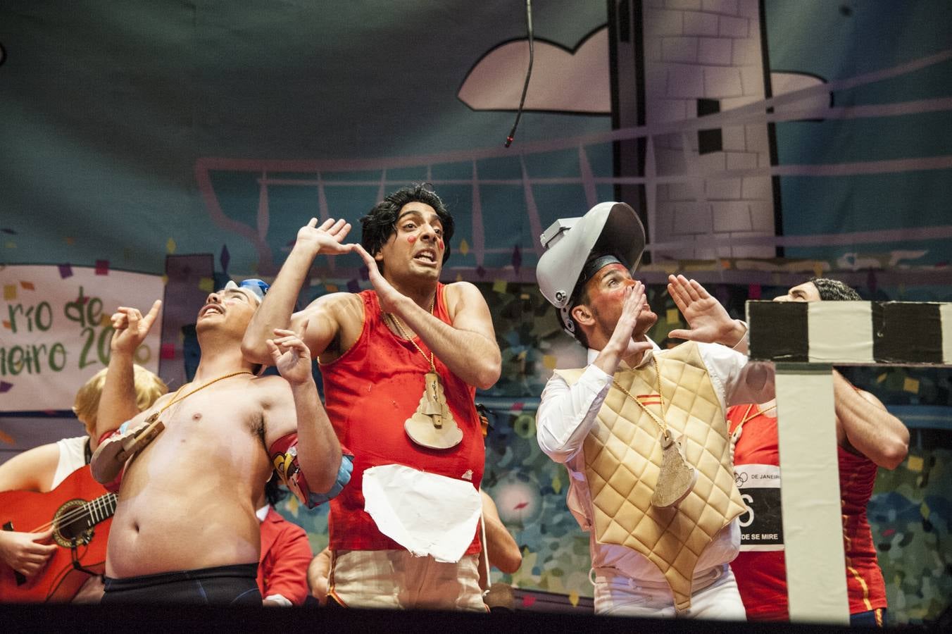 Los Camballotas en preliminares del Carnaval 2016