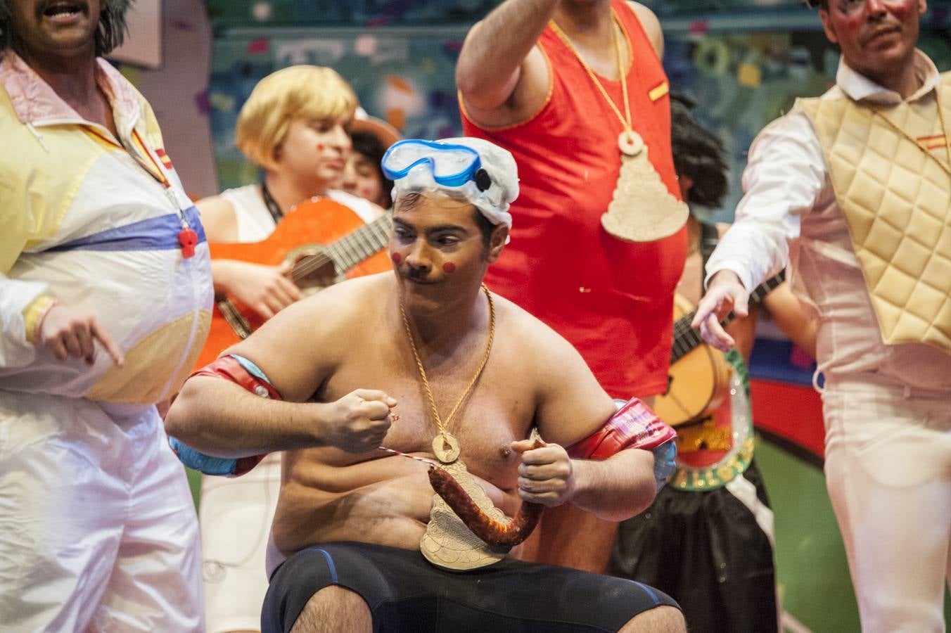 Los Camballotas en preliminares del Carnaval 2016