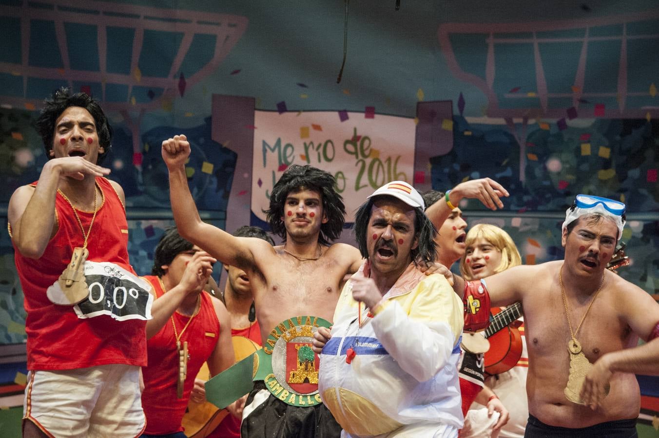 Los Camballotas en preliminares del Carnaval 2016