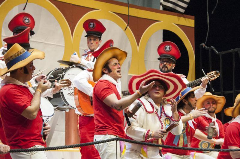 Los Mirinda, en las preliminares del Carnaval 2016