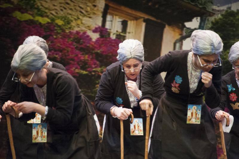 Las Polichinelas, en las preliminares del Carnaval 2016