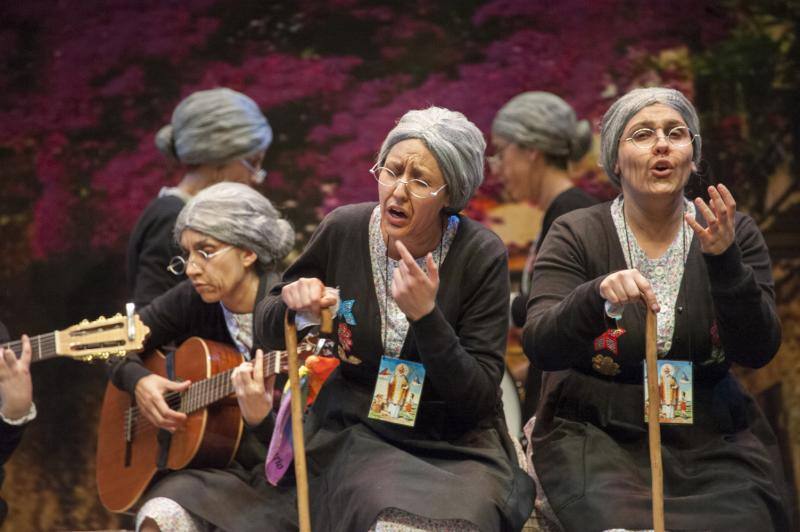 Las Polichinelas, en las preliminares del Carnaval 2016