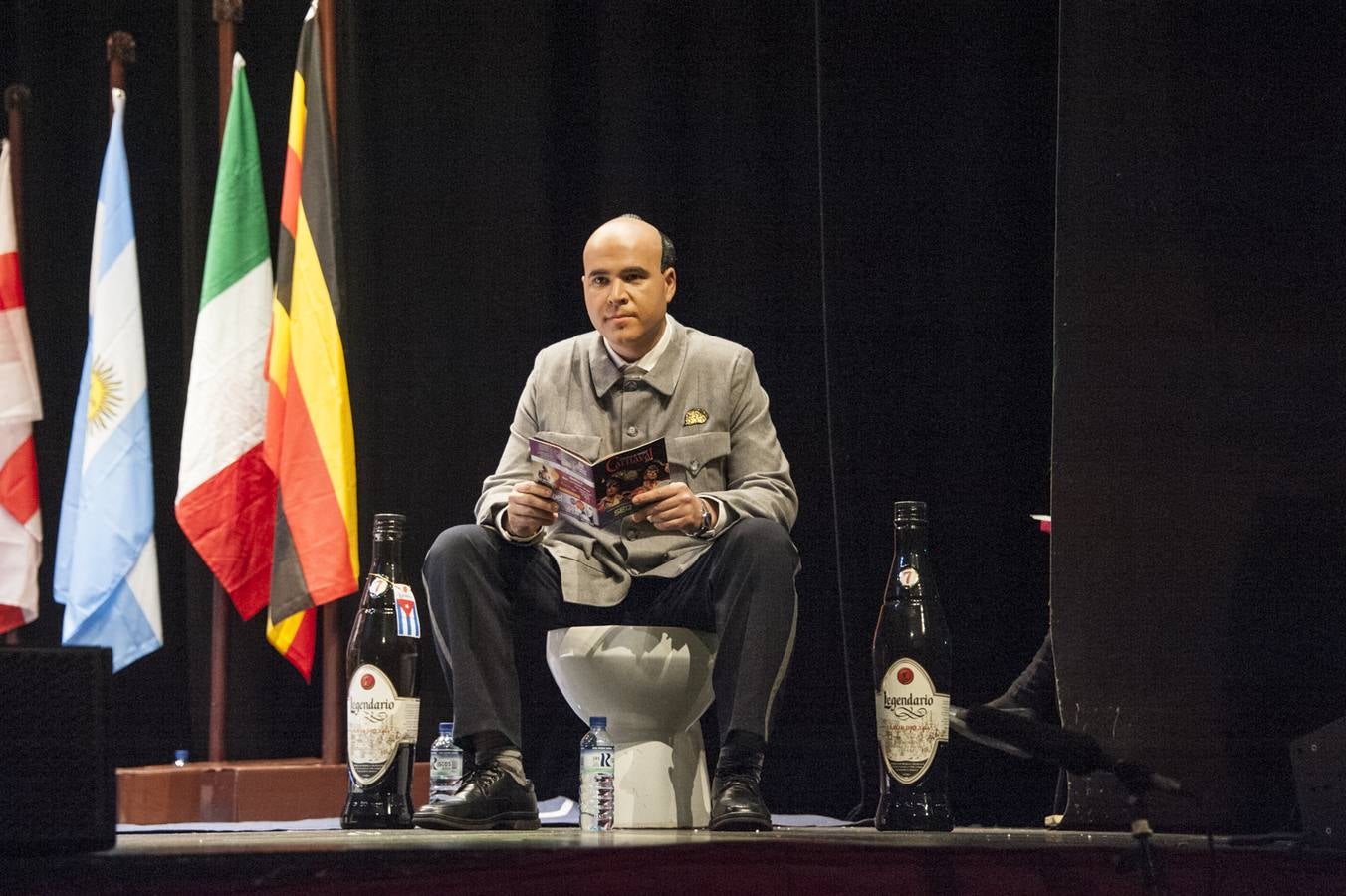 Los Water Closet, en las preliminares del Carnaval de Badajoz 2016