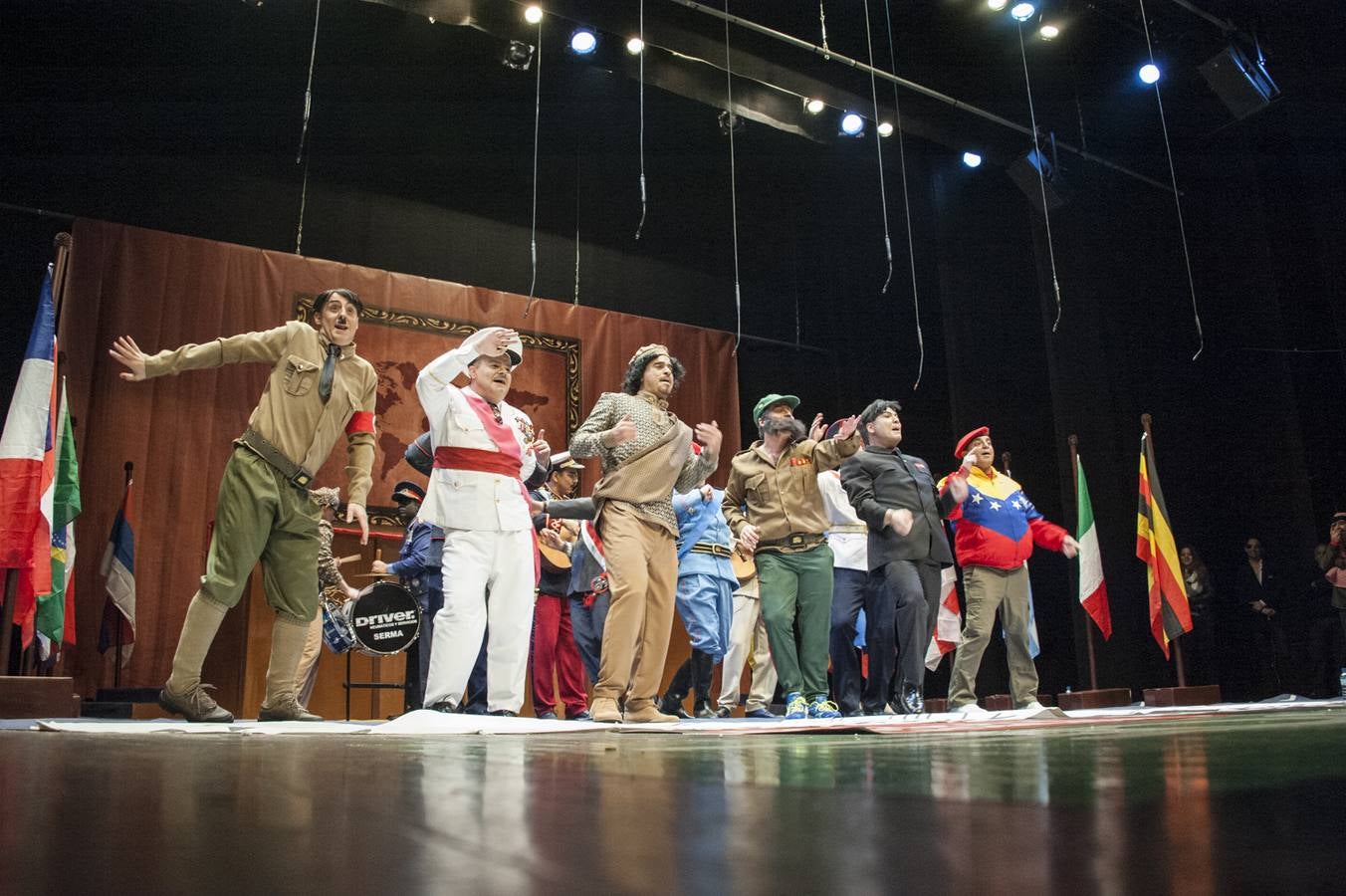 Los Water Closet, en las preliminares del Carnaval de Badajoz 2016