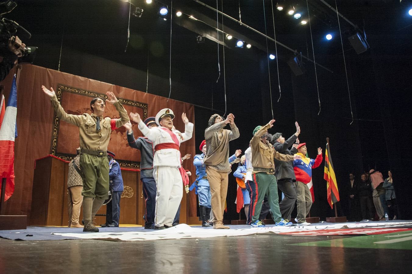 Los Water Closet, en las preliminares del Carnaval de Badajoz 2016