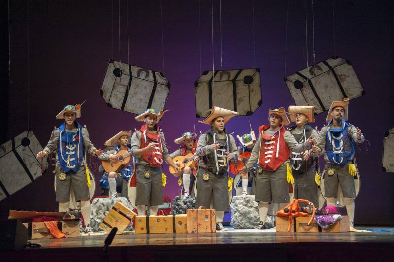 Actuación de los Trotamundos.