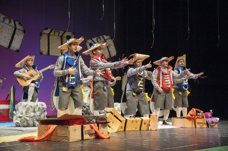 Los Trotamundos, en las preliminares del Carnaval 2016