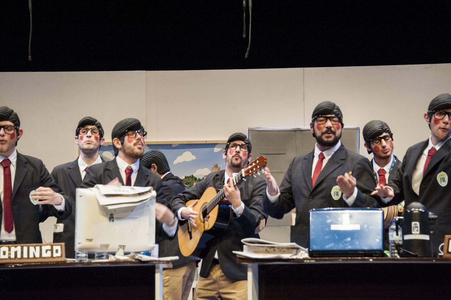 Los Zarigüellas, en preliminares del Carnaval de Badajoz 2016