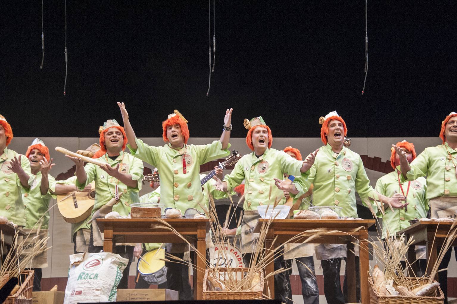 La Caidita, en preliminares del Carnaval de Badajoz en 2016