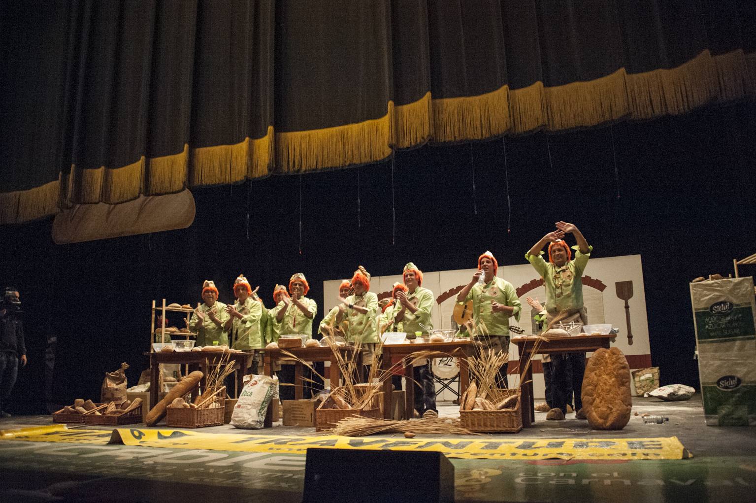 La Caidita, en preliminares del Carnaval de Badajoz en 2016
