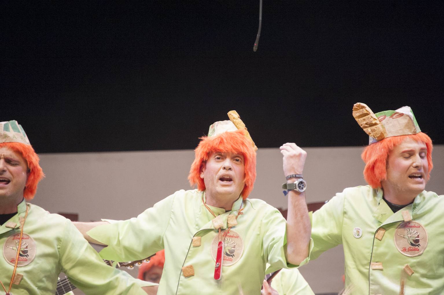 La Caidita, en preliminares del Carnaval de Badajoz en 2016