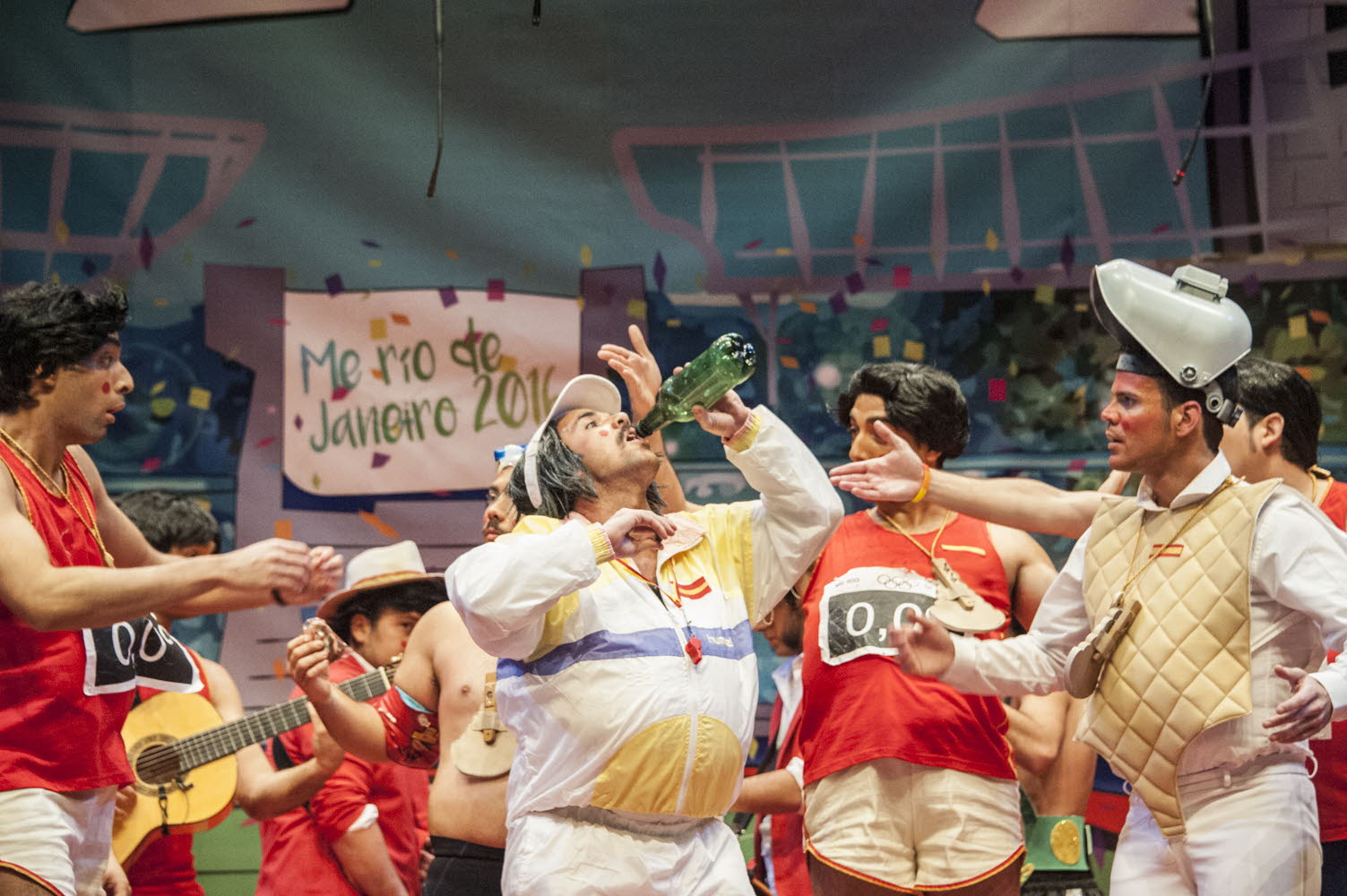 Los Camballotas, en preliminares