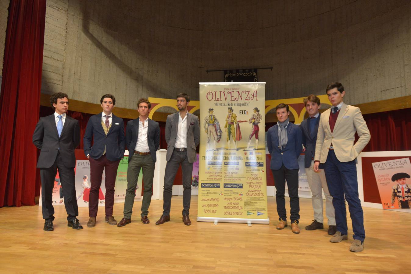 Presentación del cartel de la Feria de Olivenza 2016