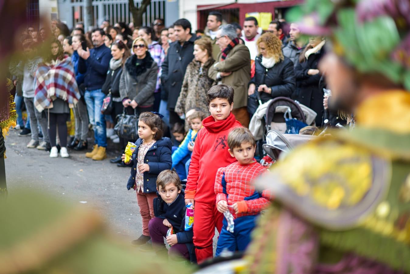 Ambiente en el desfile de comparsas de Badajoz 2016
