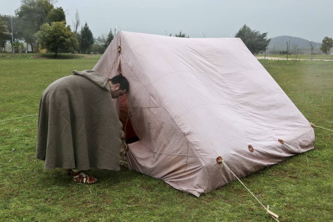 Mérida recrea la I Castra del Ejército Romano
