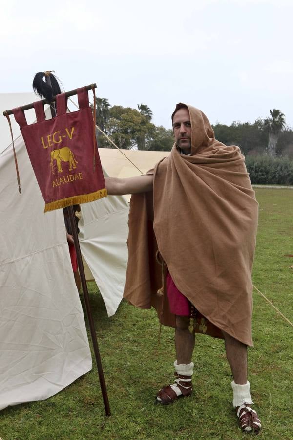 Mérida recrea la I Castra del Ejército Romano