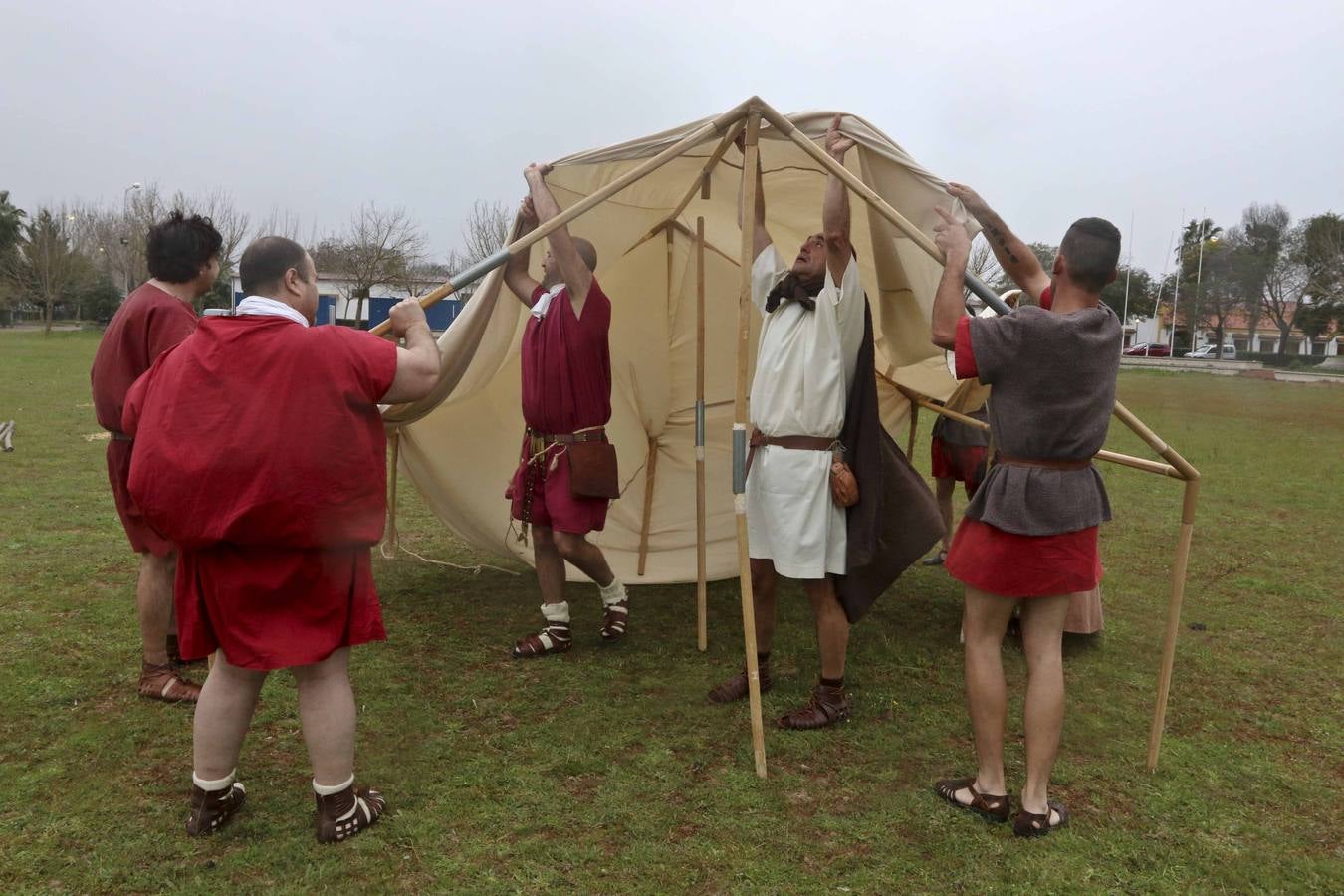 Mérida recrea la I Castra del Ejército Romano