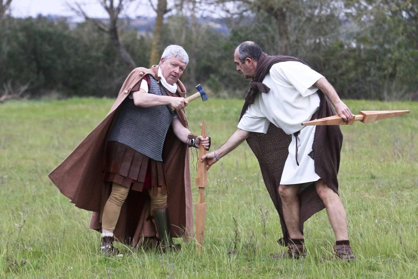 Mérida recrea la I Castra del Ejército Romano
