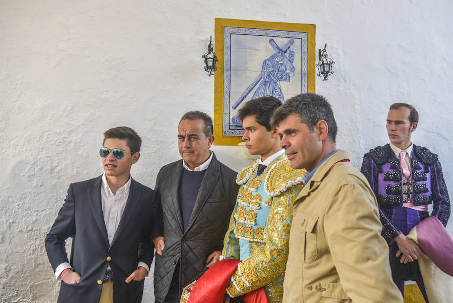 Ambiente en los festejos taurinos del sábado en la Feria de Olivenza