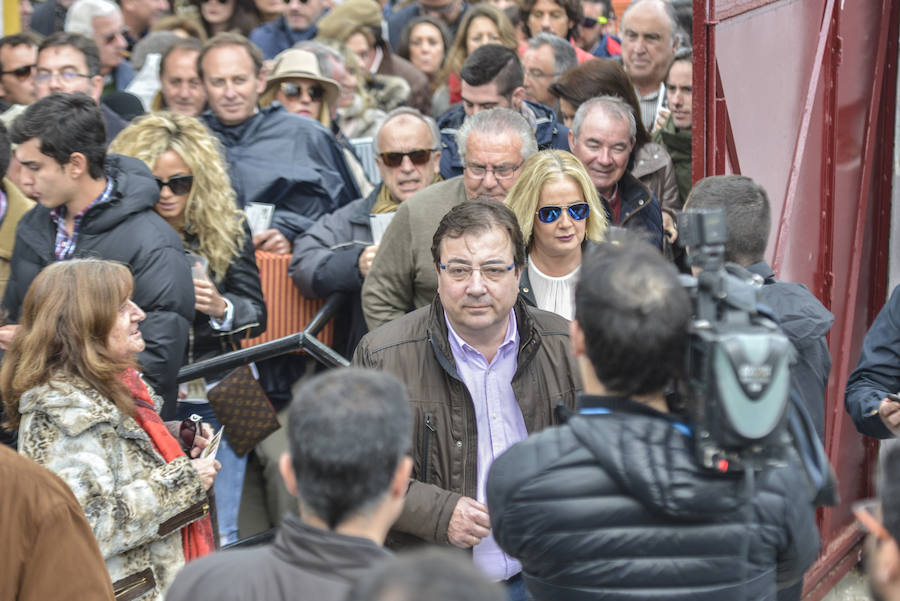 Ambiente en los festejos taurinos del sábado en la Feria de Olivenza