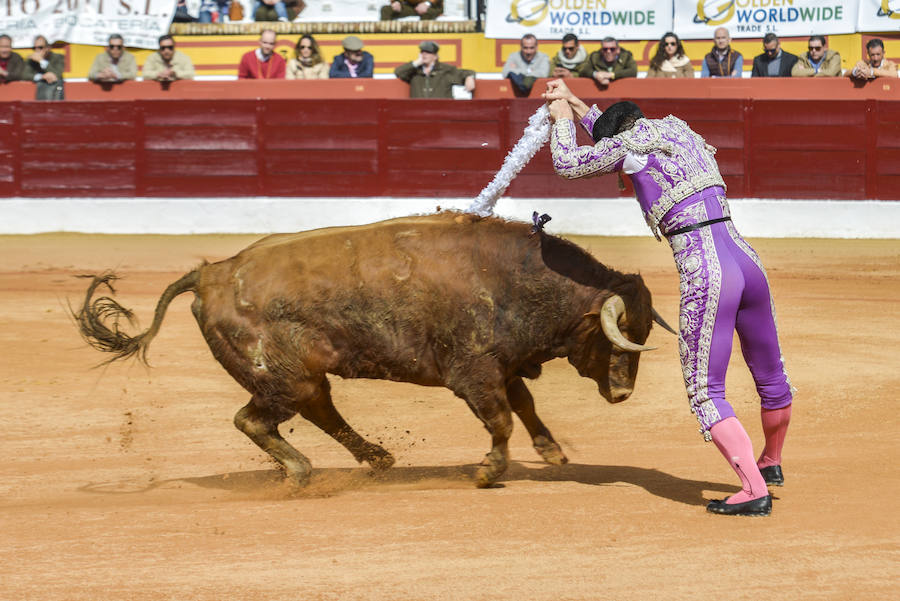 Firmeza del extremeño Ginés Marín, preparado para afrontar nuevos retos