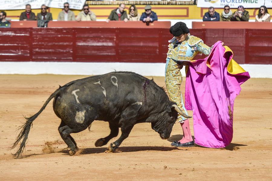 Firmeza del extremeño Ginés Marín, preparado para afrontar nuevos retos