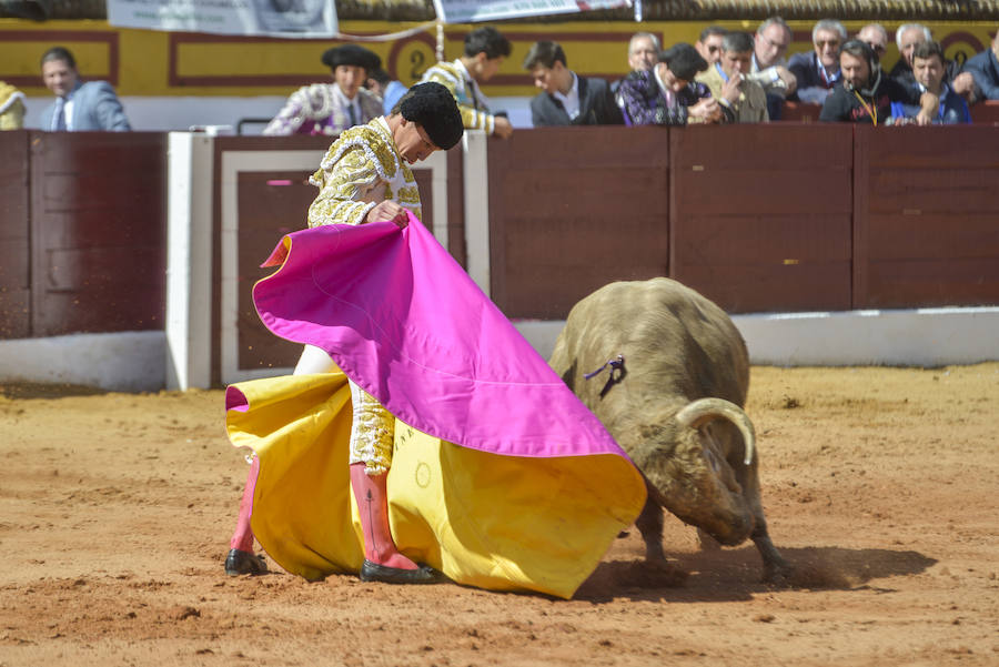 Firmeza del extremeño Ginés Marín, preparado para afrontar nuevos retos