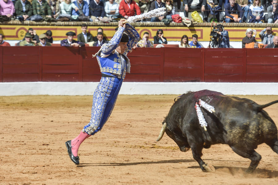 Firmeza del extremeño Ginés Marín, preparado para afrontar nuevos retos