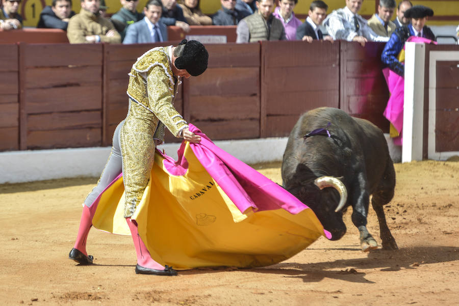 Firmeza del extremeño Ginés Marín, preparado para afrontar nuevos retos