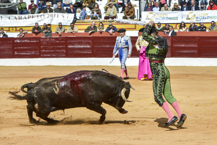 Firmeza del extremeño Ginés Marín, preparado para afrontar nuevos retos