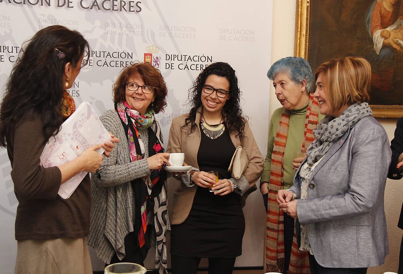 Acto oficial del Día Internacional de la Mujer en Diputación de Cáceres. Foto: Marísa Núñez