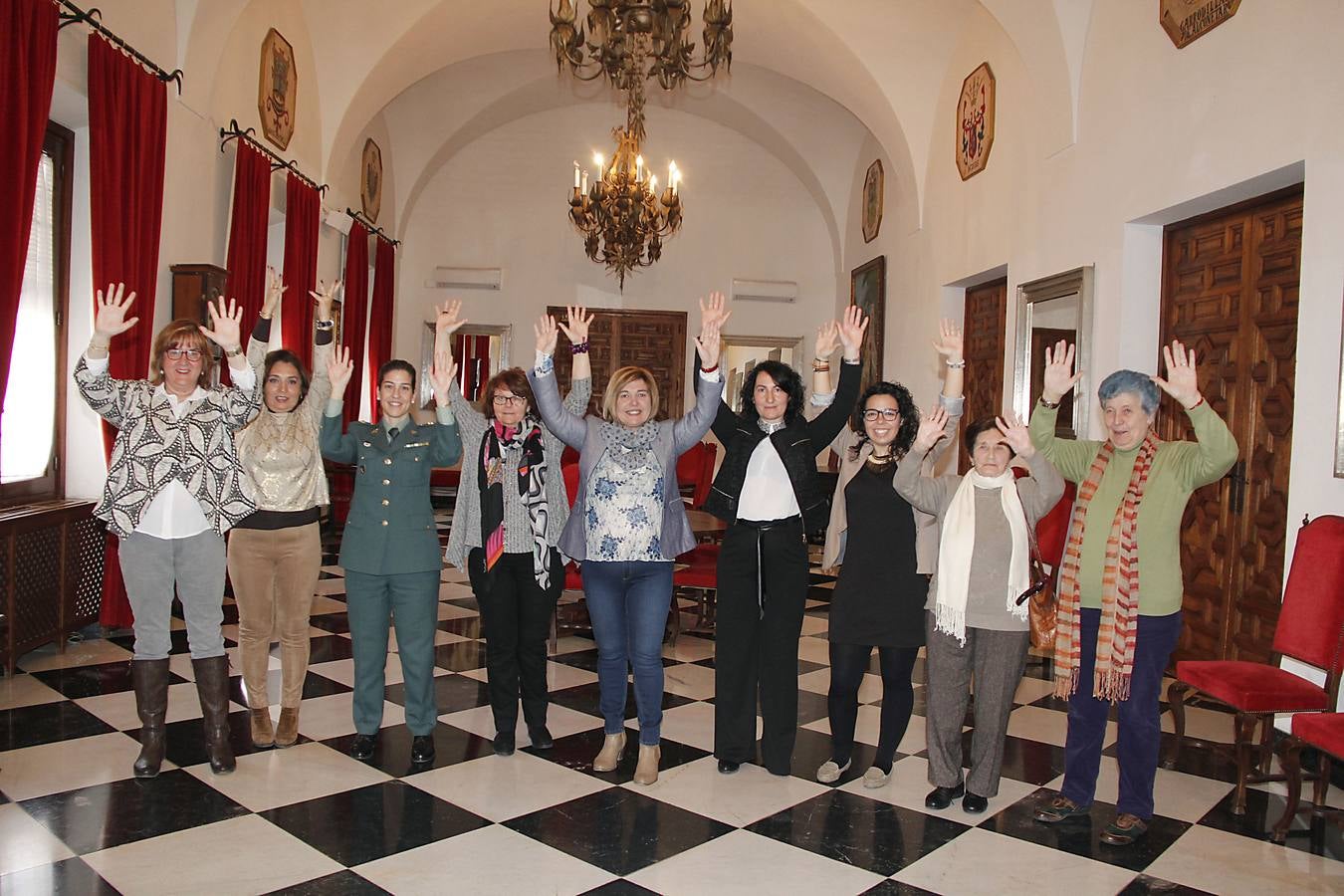 Acto oficial del Día Internacional de la Mujer en Diputación de Cáceres. Foto: Marísa Núñez