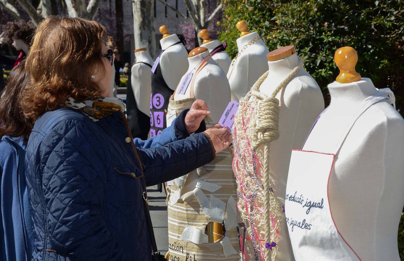 Acto Internacional del Día de la Mujer en Badajoz. Foto: Casimiro Moreno