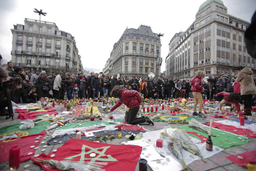 Bruselas, entre el miedo y el dolor