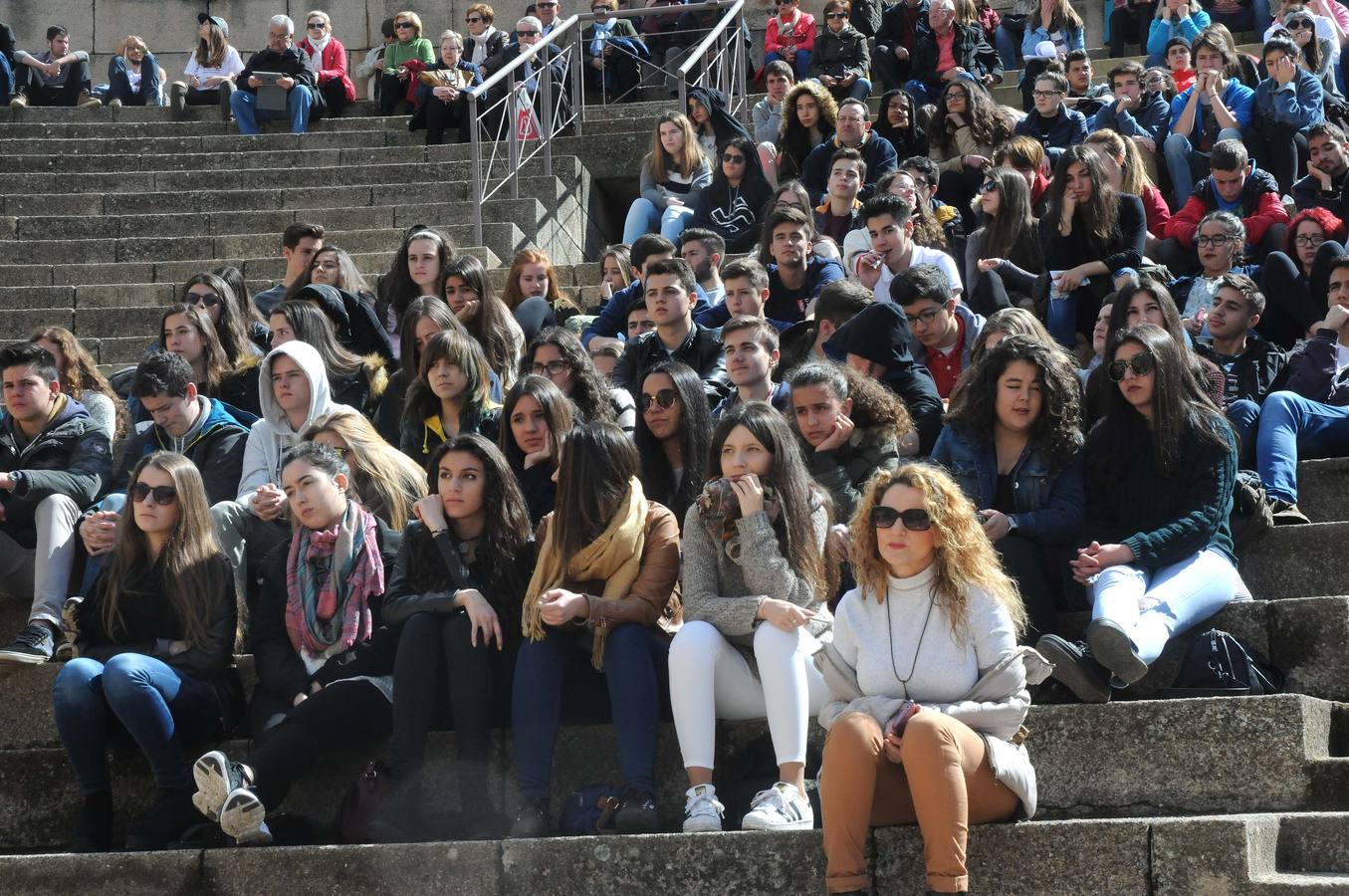 Representación de la obra &#039;Los siete contra Tebas&#039; dentro del festival grecolatino de Mérida