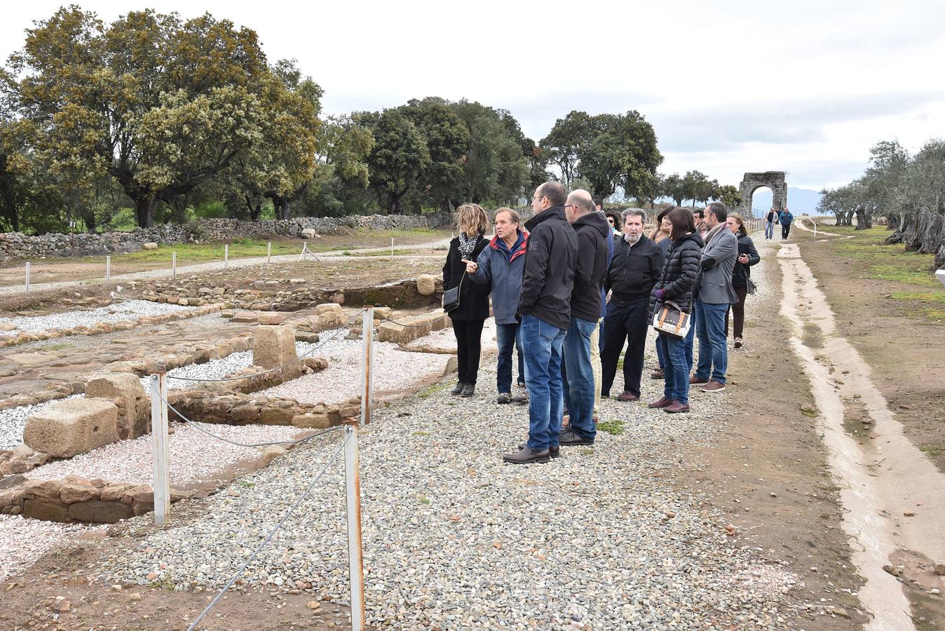 El yacimiento arqueológico de Cáparra recupera su anfiteatro romano