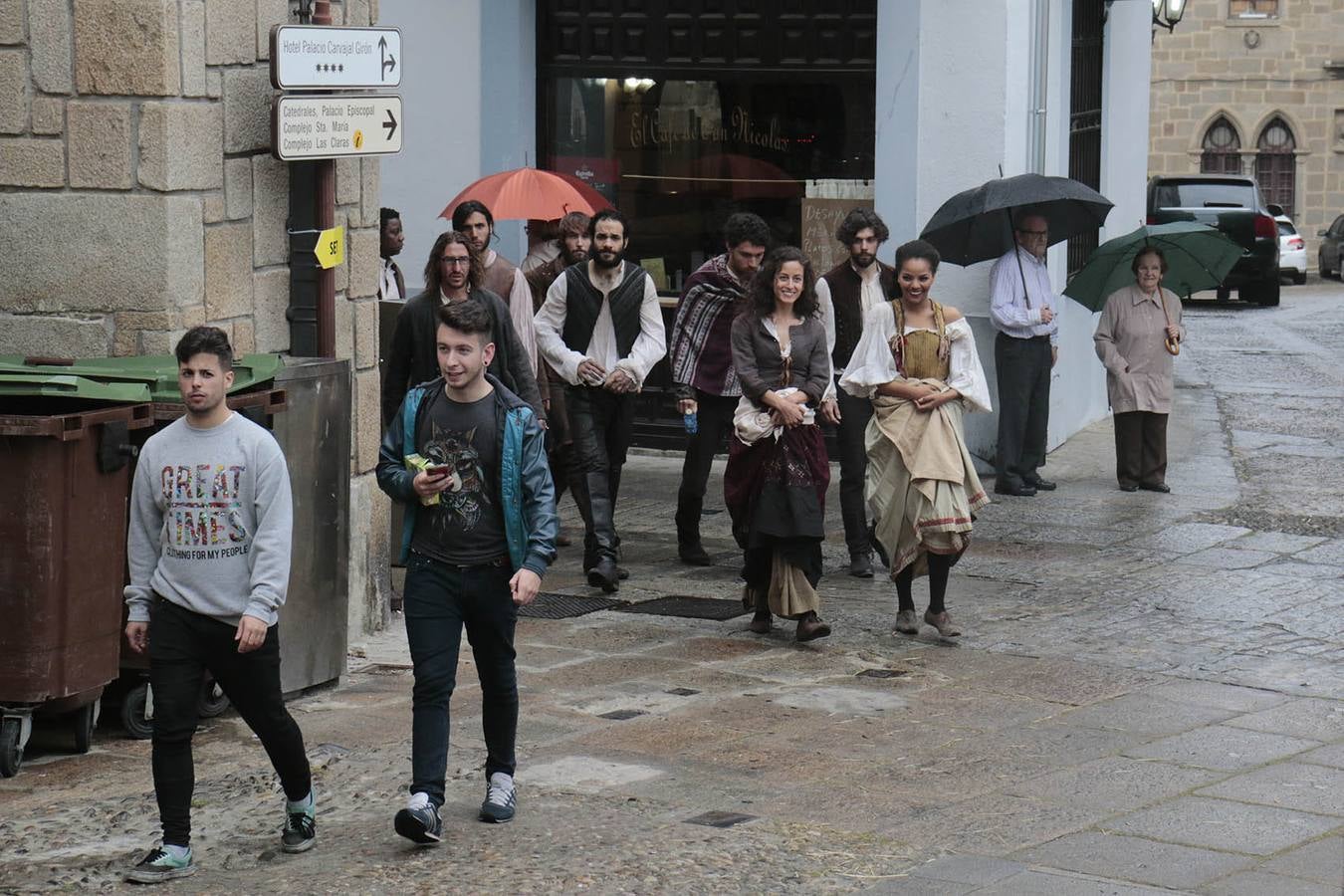 Comienza el rodaje de la serie &#039;Still Star Crossed&#039; en Plasencia