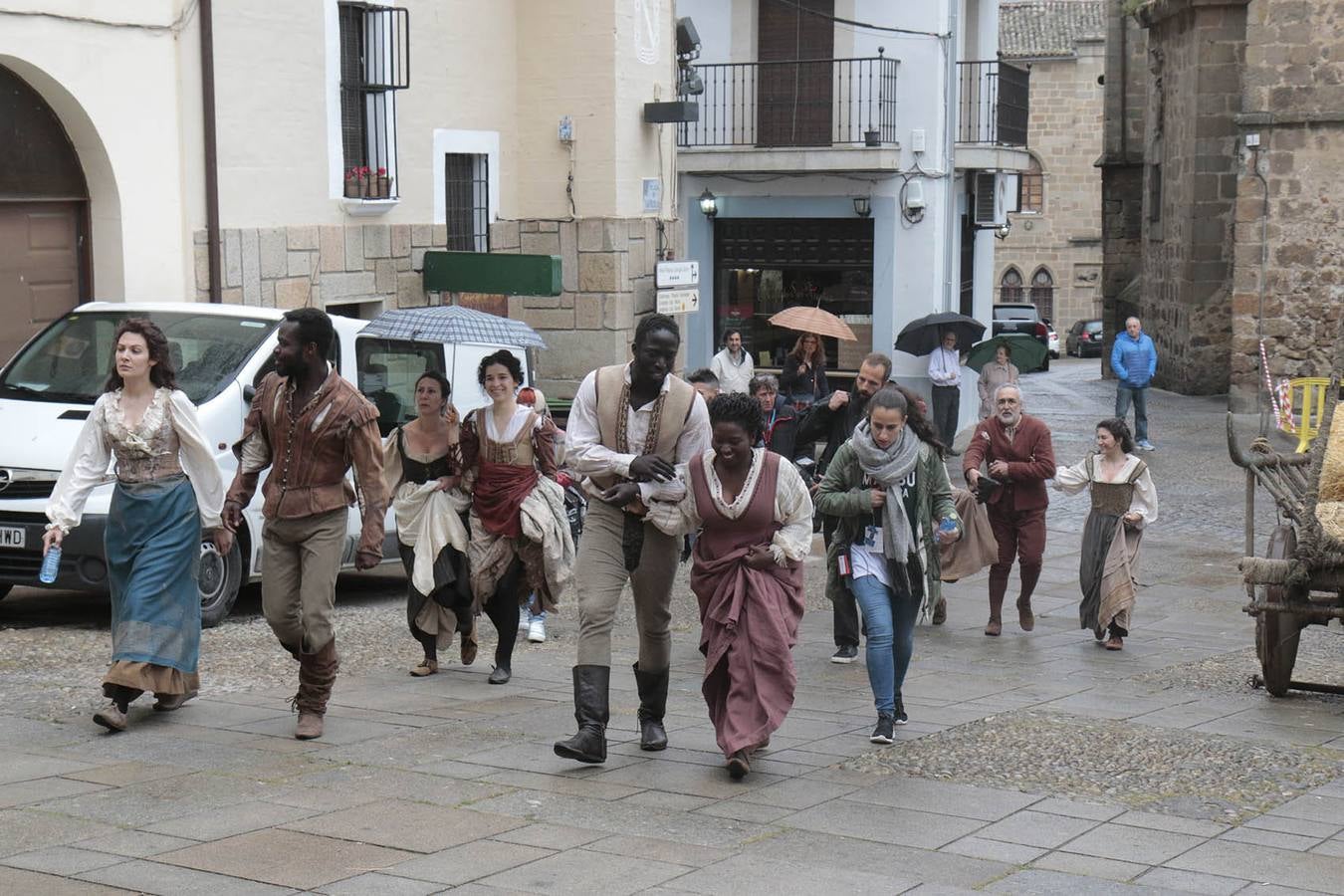 Comienza el rodaje de la serie &#039;Still Star Crossed&#039; en Plasencia