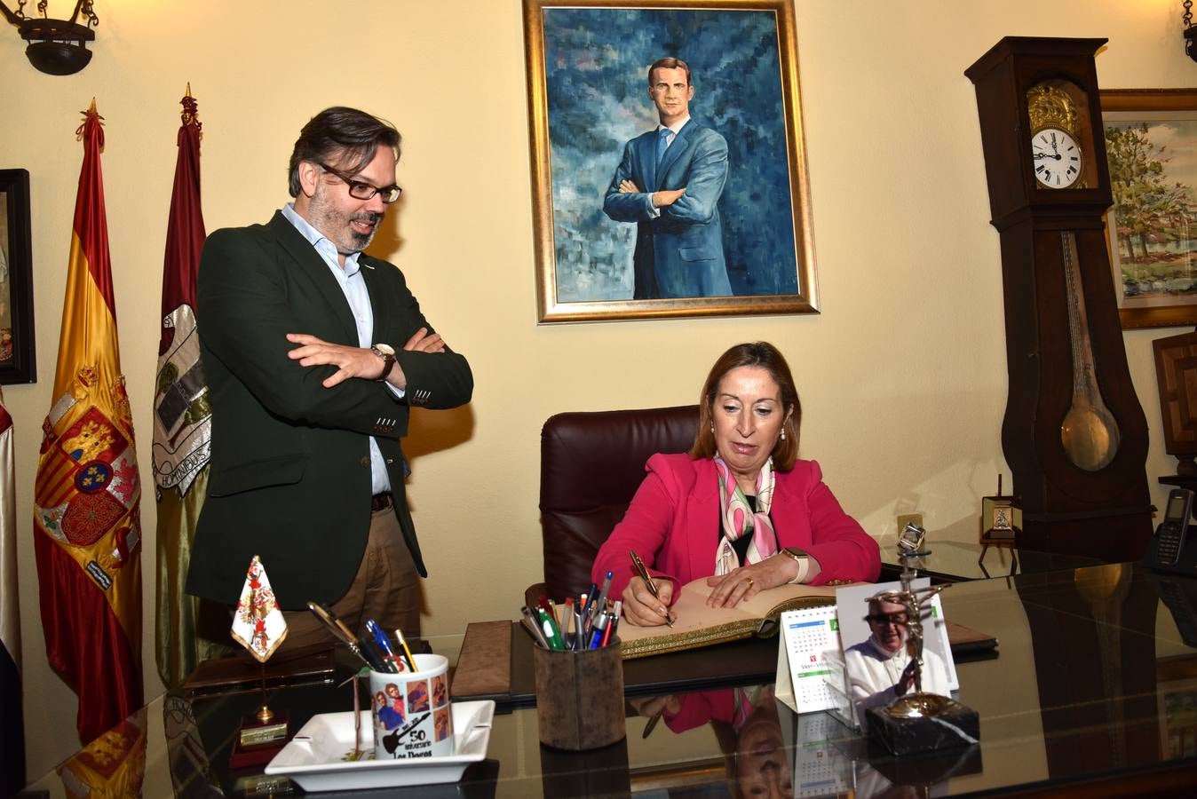 La ministra de Fomento vista Plasencia