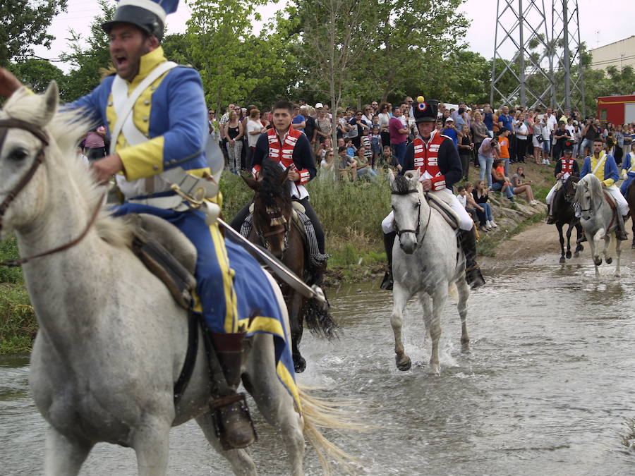 Recreación de la batalla de La Albuera