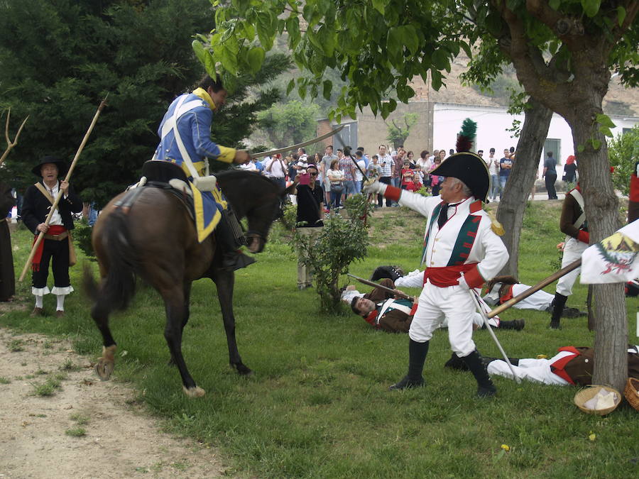 Recreación de la batalla de La Albuera