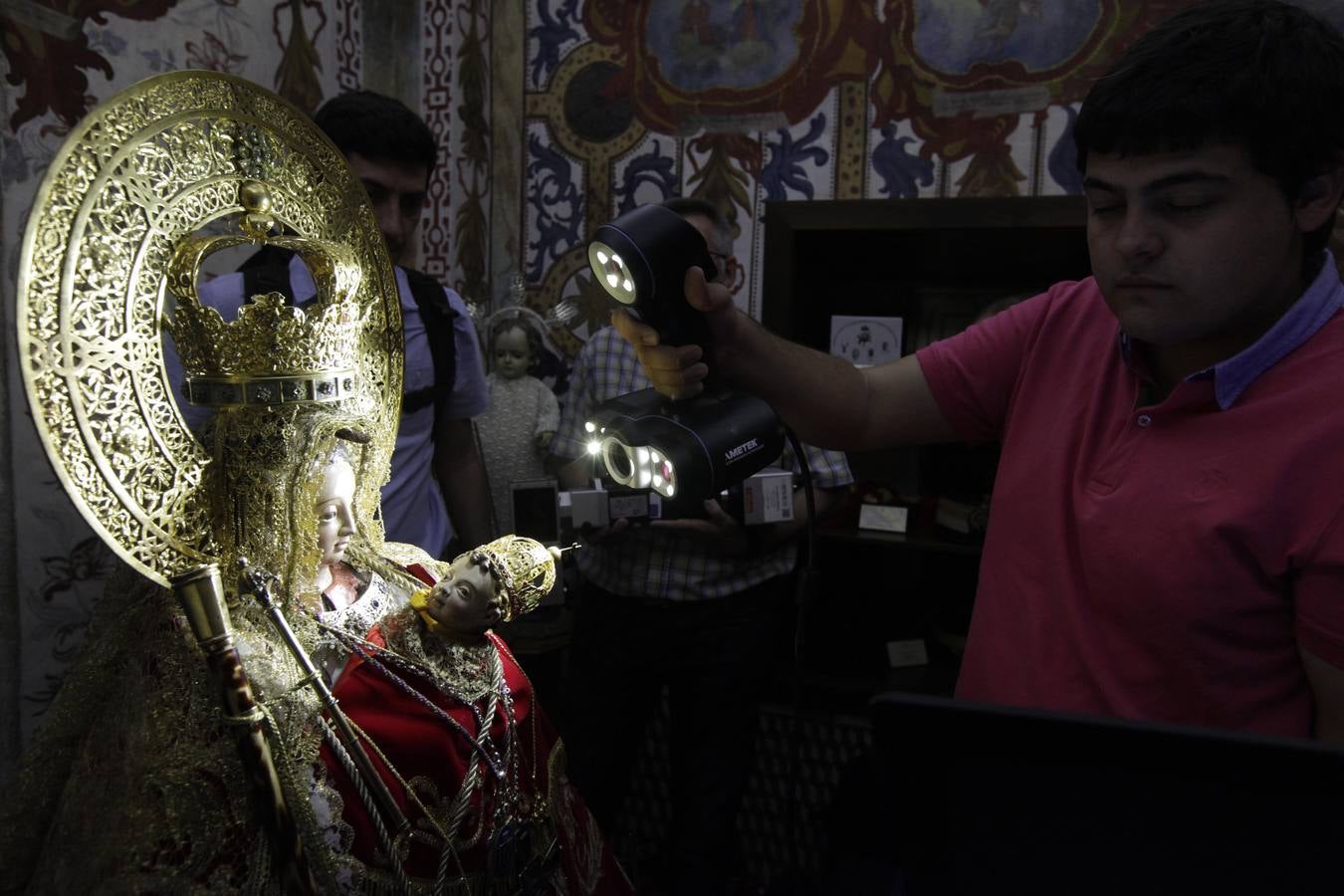 La Virgen de la Montaña escaneada en 3D