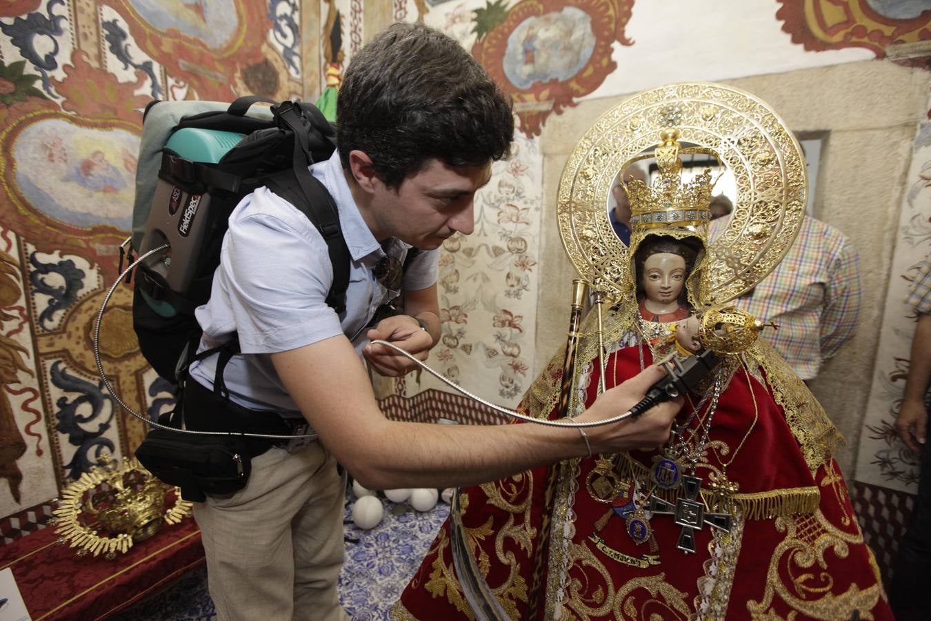 La Virgen de la Montaña escaneada en 3D
